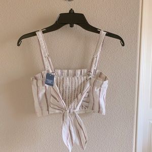 New Abercrombie and Fitch cropped top